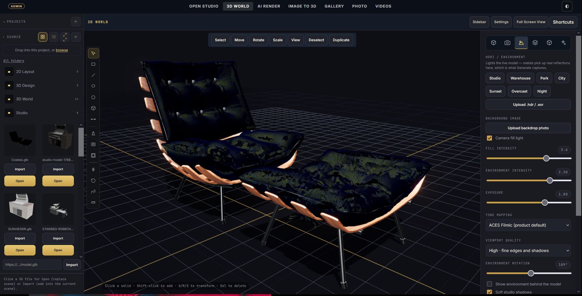 3D Scene